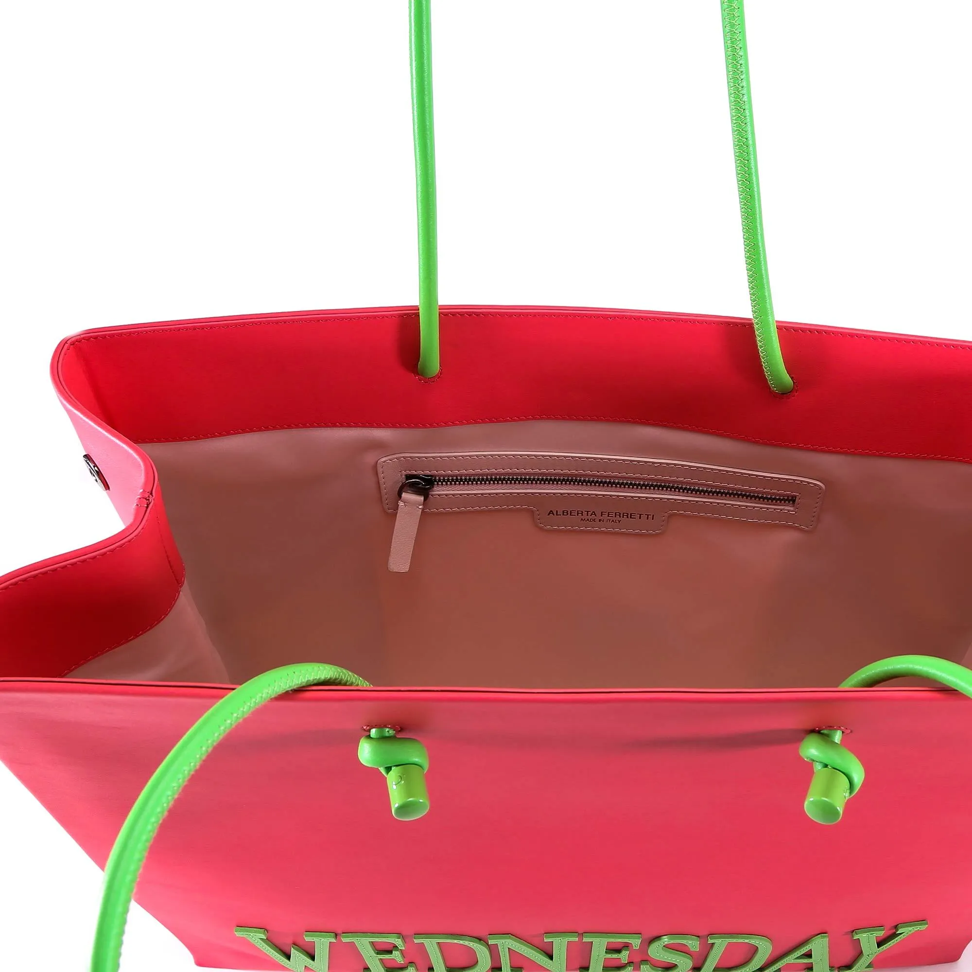 Alberta Ferretti Rainbow Weekend Wednesday Tote