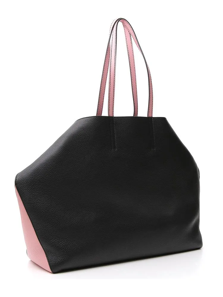 Alexander McQueen Contrast Strap Tote Bag