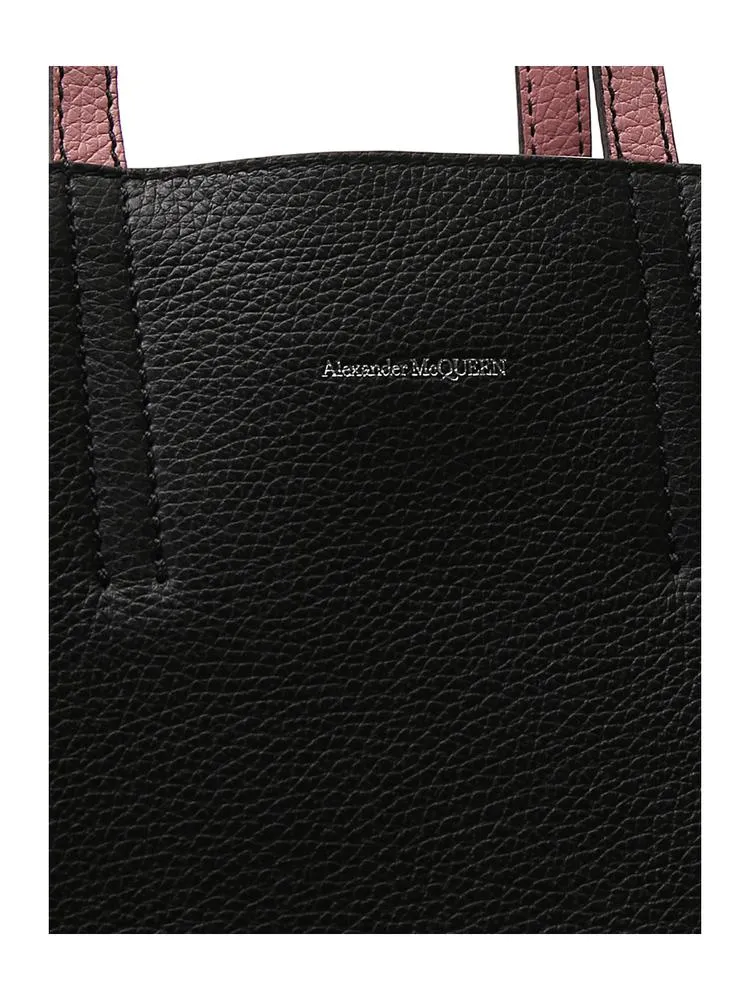 Alexander McQueen Contrast Strap Tote Bag