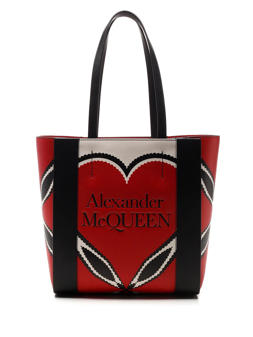 Alexander McQueen Exploded Heart Signature Shopper Bag