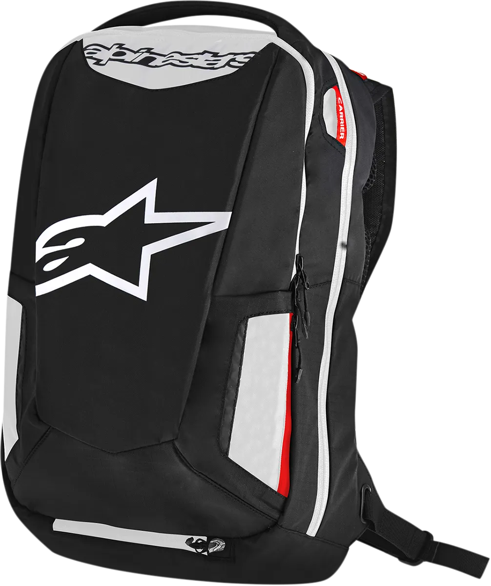 ALPINESTARS City Hunter Backpack - Black/White/Red 6107717-123