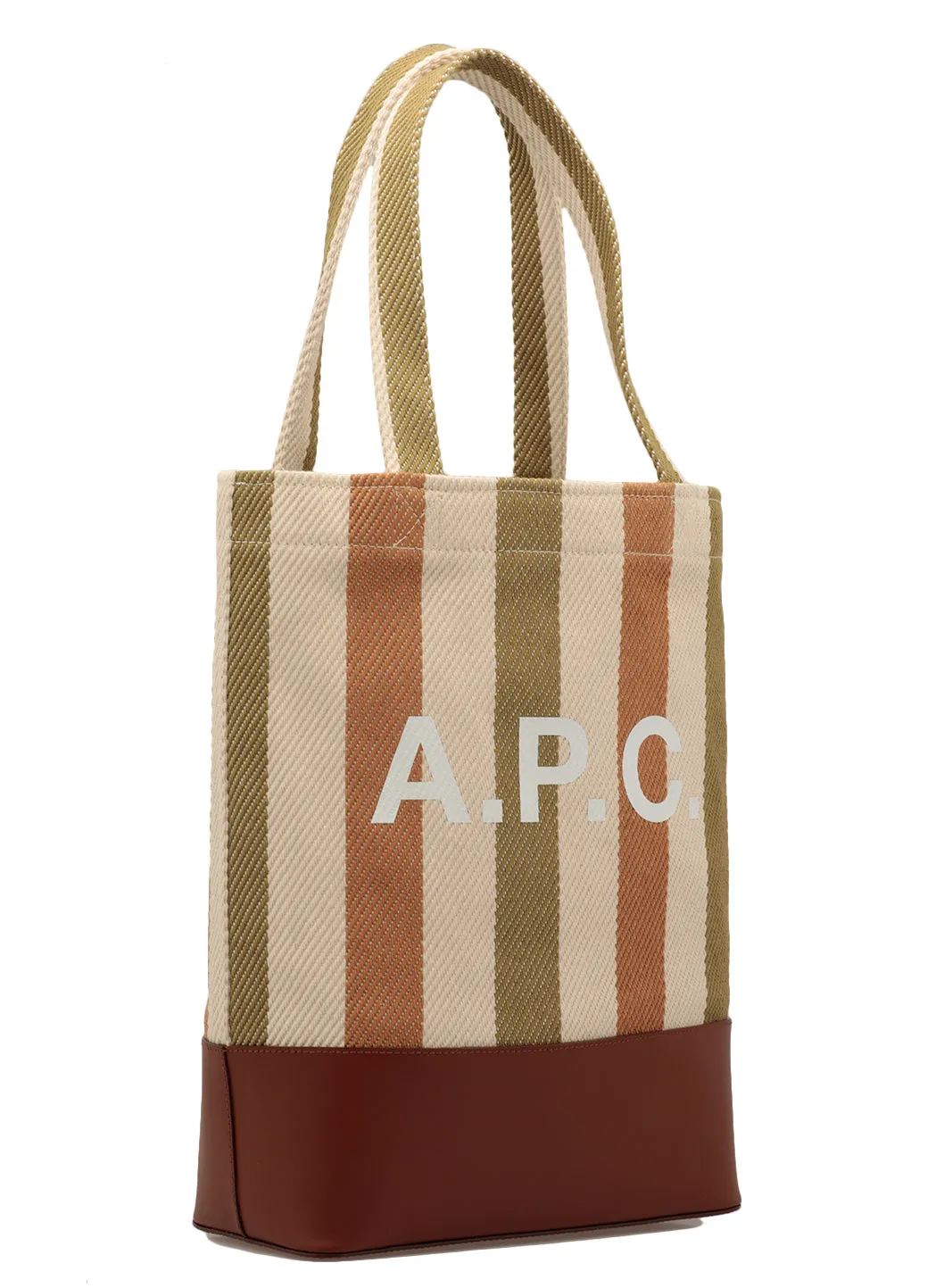 A.P.C. Axelle Striped Tote Bag