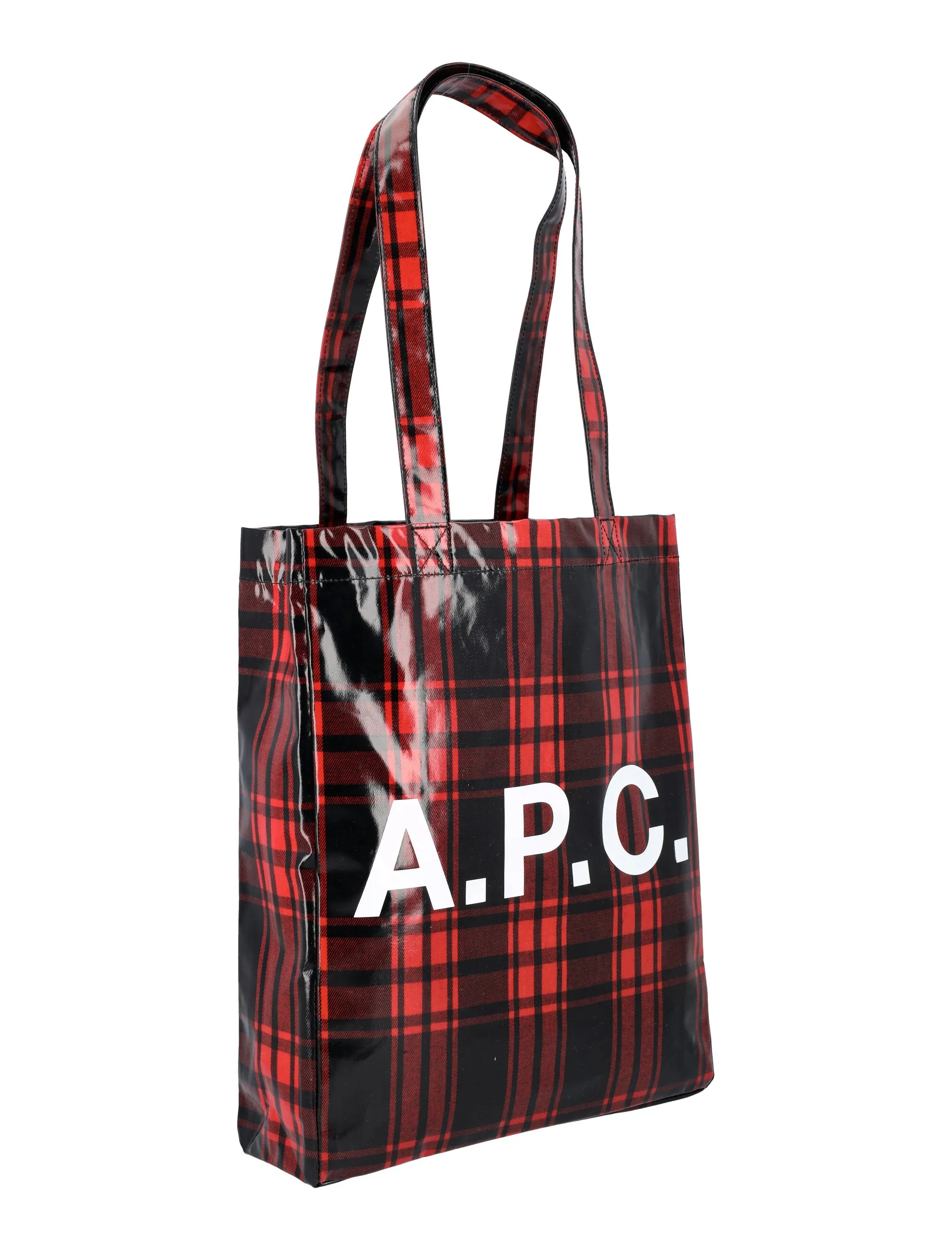 A.P.C. Logo Print Tote Bag