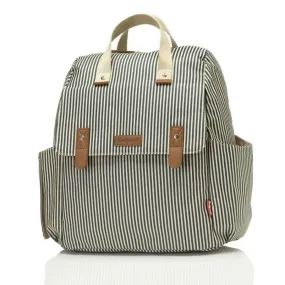 Babymel Robyn Eco Convertible Backpack - Navy Stripe