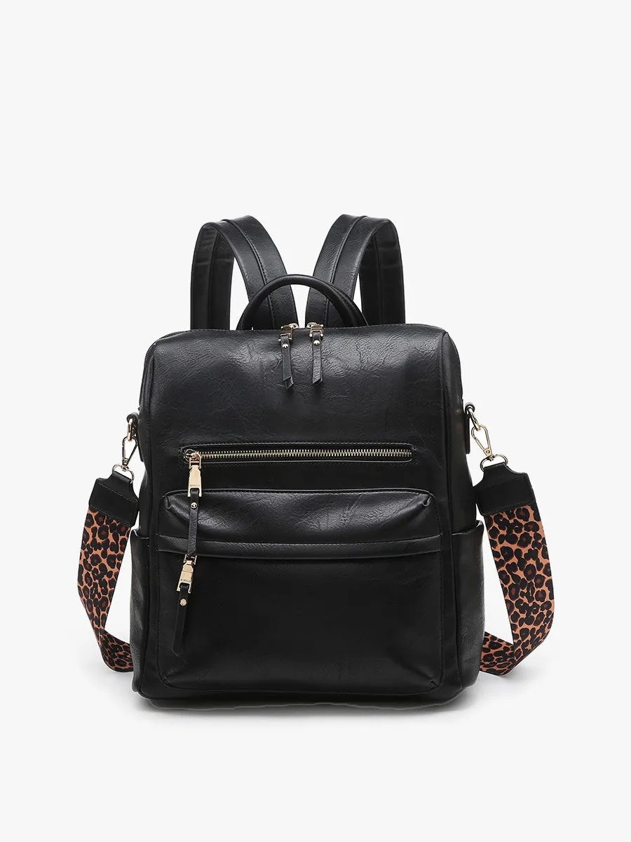 Black Amelia Backpack