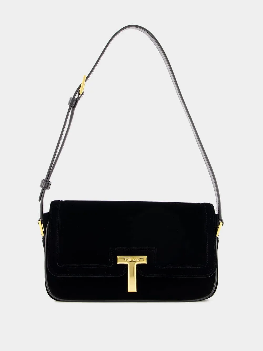 Black Velvet Wallis Shoulder Bag