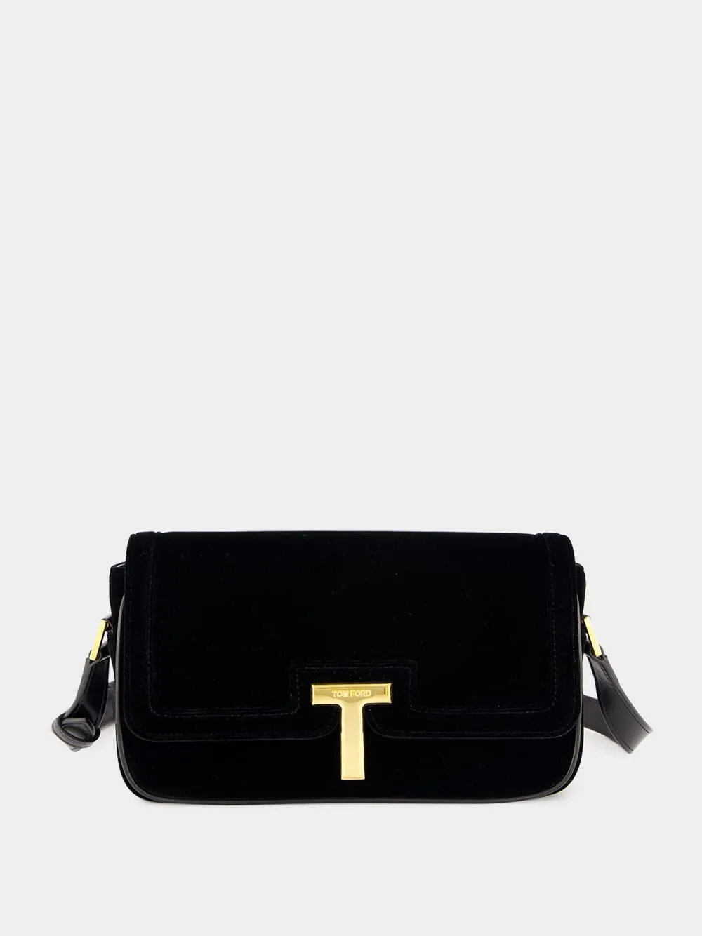 Black Velvet Wallis Shoulder Bag