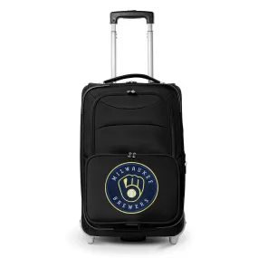 Brewers Carry On Luggage | Milwaukee Brewers Rolling Carry On Luggage