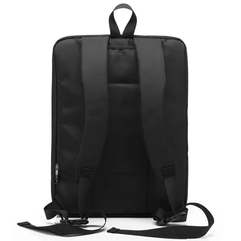 Convertible Large Laptop Backpack Men 15,17 Inch Shoulder Bag