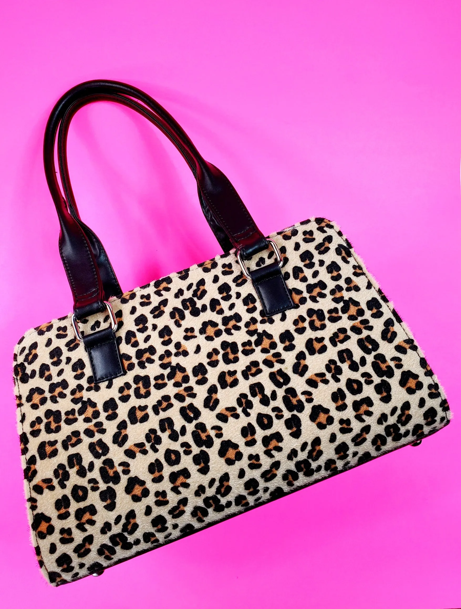 Cosmo Purse in Leopard by Astro Bettie