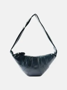 Croissant medium leather shoulder bag