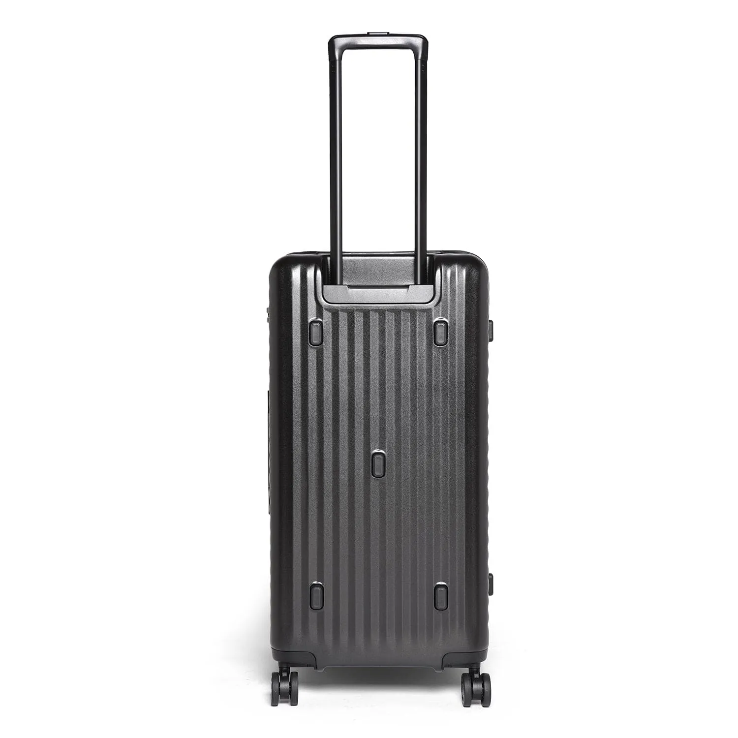 Echolac Celestra 75cm Hardcase Non-Expandable 4 Double Wheel Check-In Luggage Trolley Black - PC183K