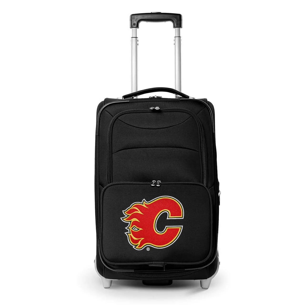 Flames Carry On Luggage | Calgary Flames Rolling Carry On Luggage