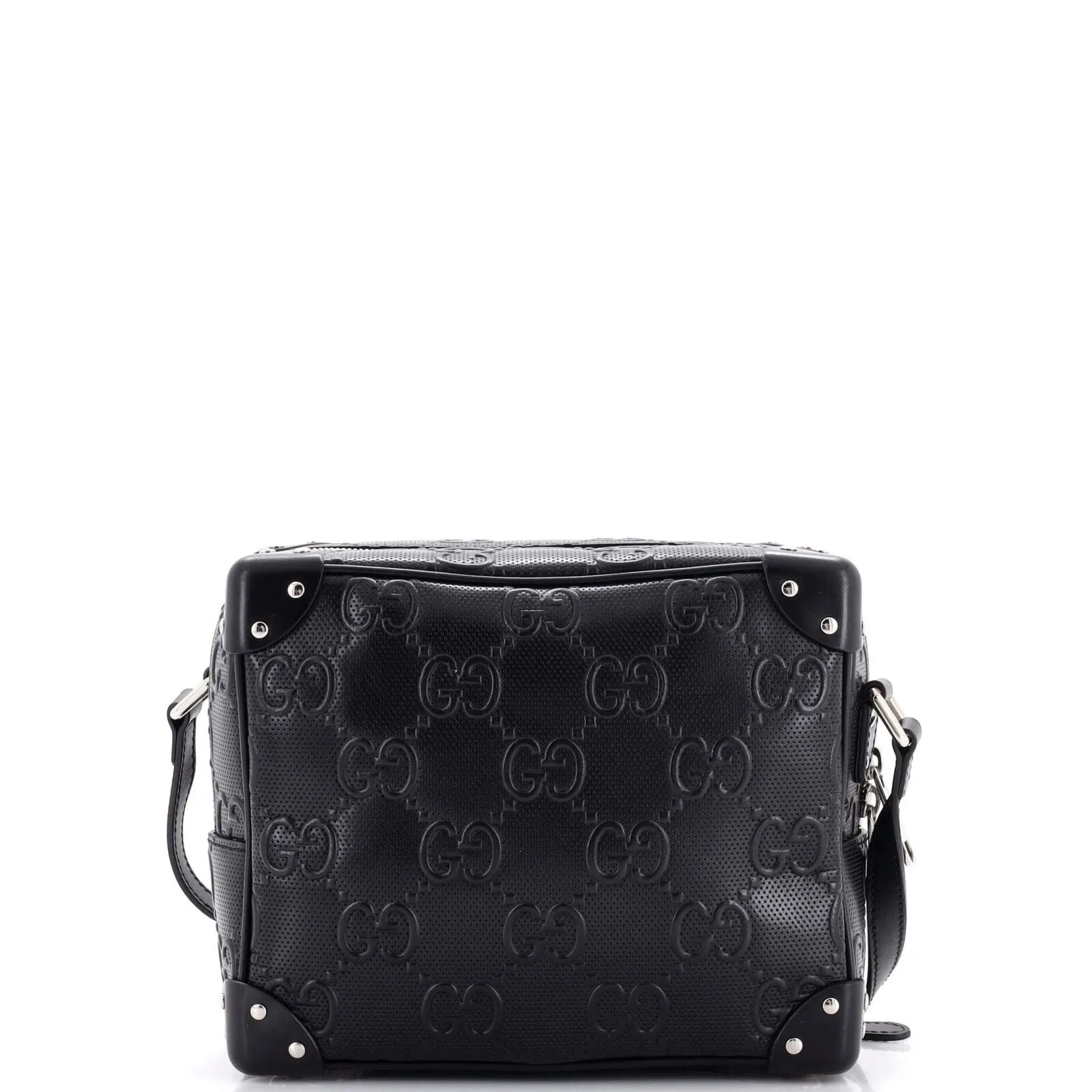 Gucci Trunk Shoulder Bag Gg Embossed