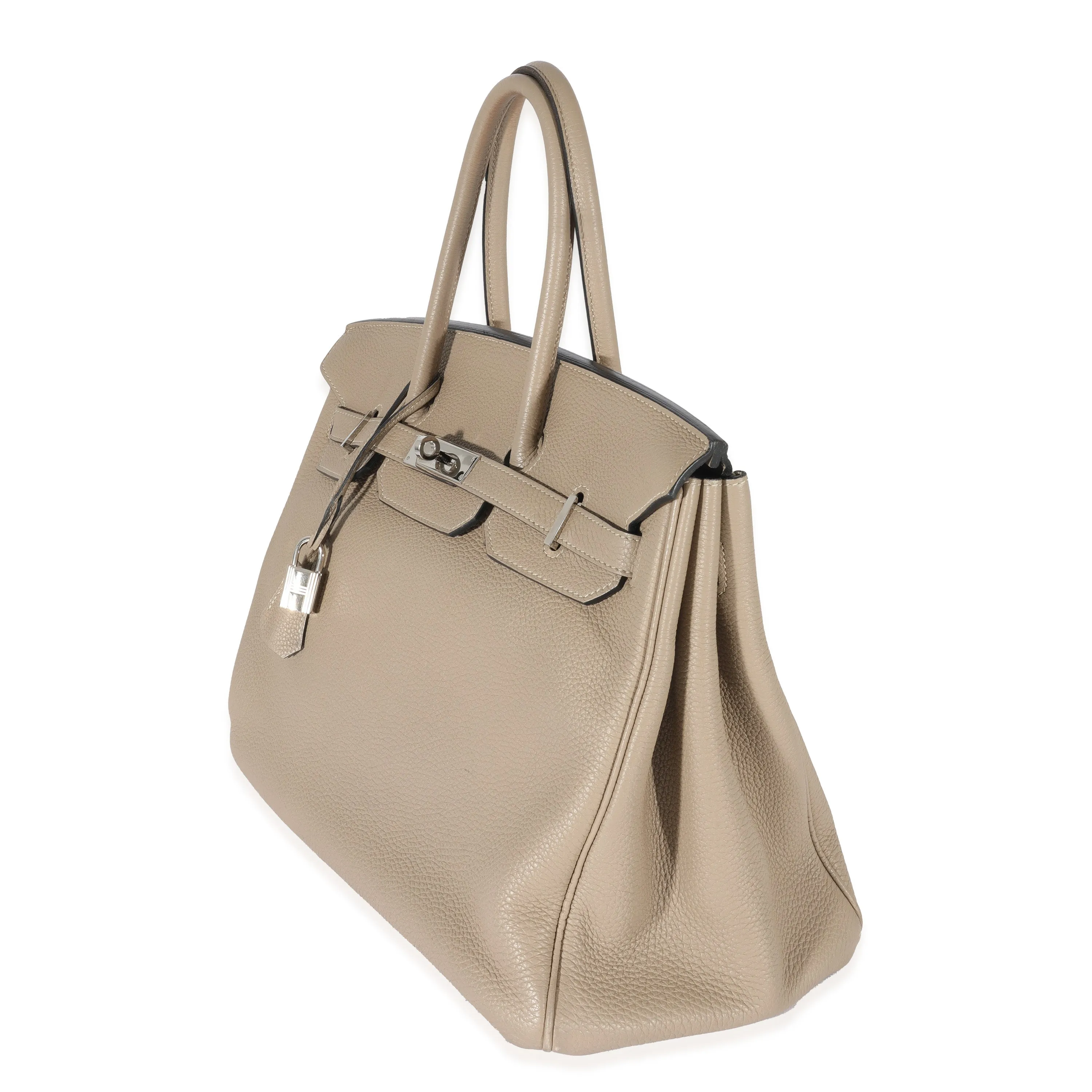 Hermes Gris Tourterelle Clemence Birkin 35