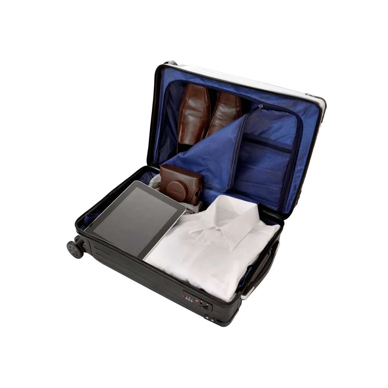 Houston Astros Premium 2-Toned 21" Carry-On Hardcase in NAVY