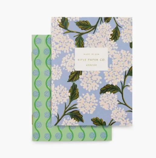 Hydrangea Pocket Notebooks