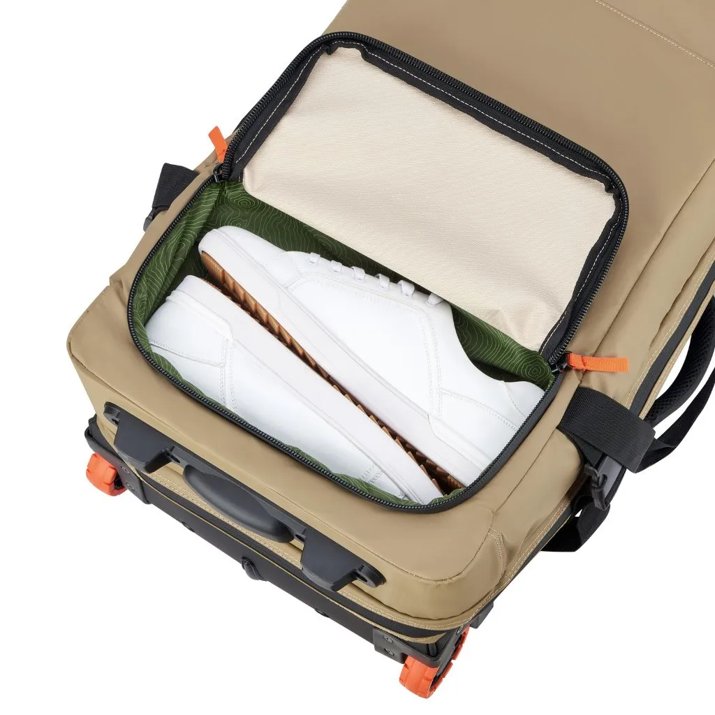 Jeep 73 cm 2-Wheel All Terrain Rolling Duffle Bag - Warm Sand