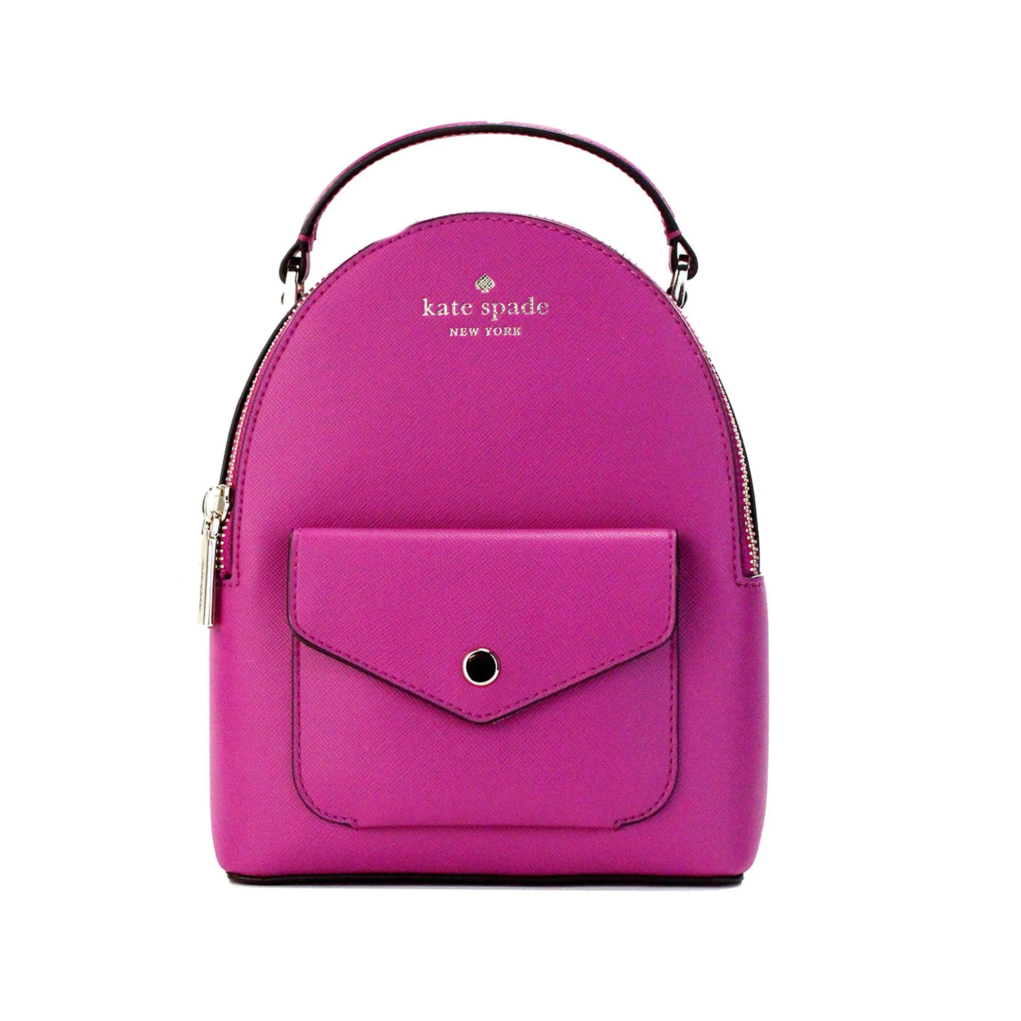 Kate Spade Schuyler Mini Baja Rose PVC Leather Backpack