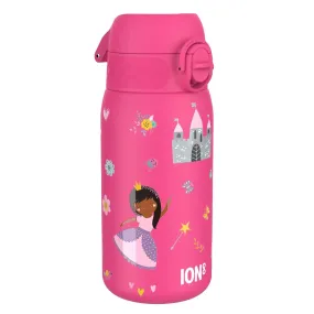 Leak Proof Kids Water Bottle, Stainless Steel, Princess, 400ml (13oz)