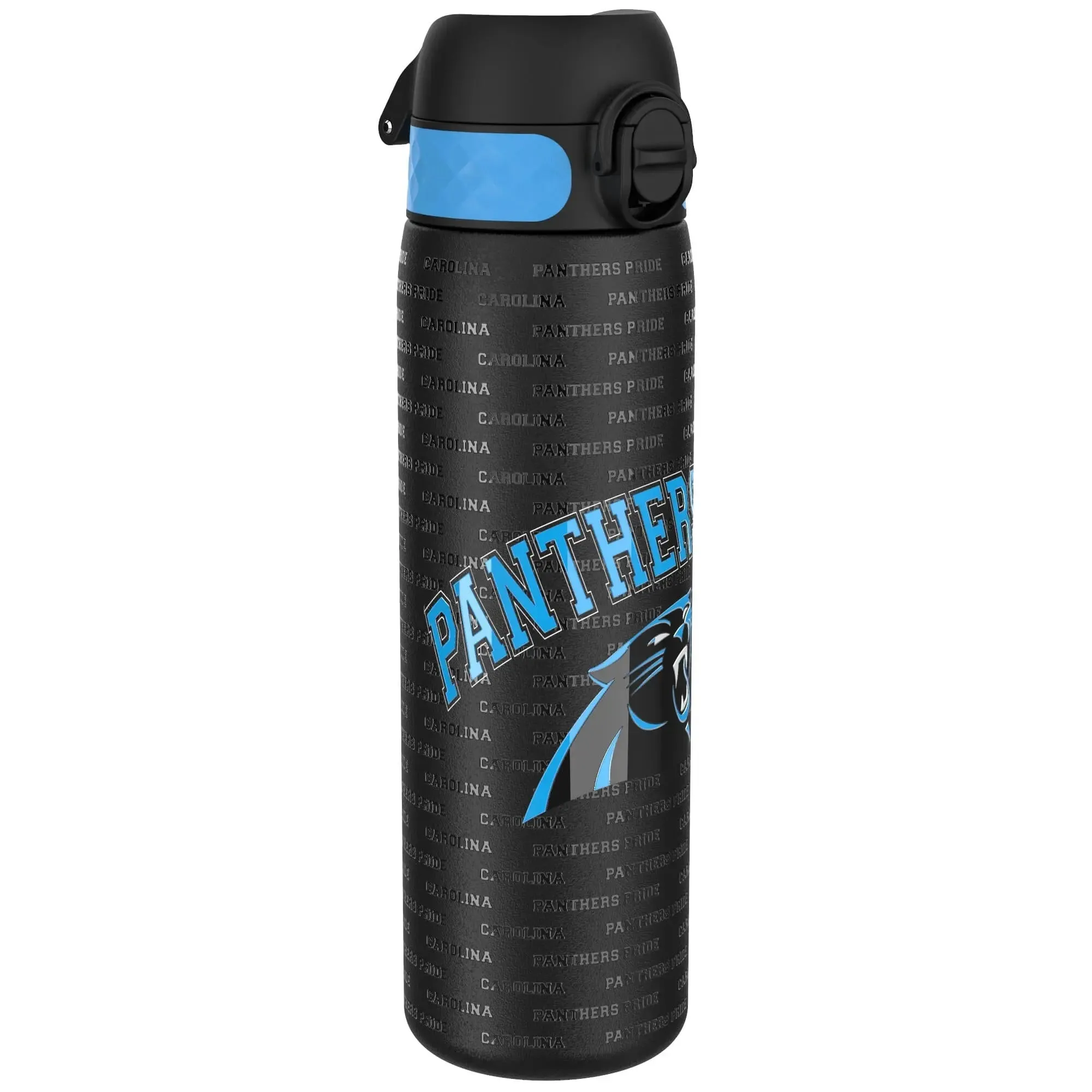 Leak Proof NFL Water Bottle, Stainless Steel, Carolina Panthers, 600ml (20oz)