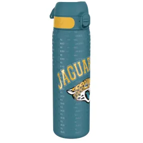 Leak Proof NFL Water Bottle, Stainless Steel, Jacksonville Jaguars, 600ml (20oz)