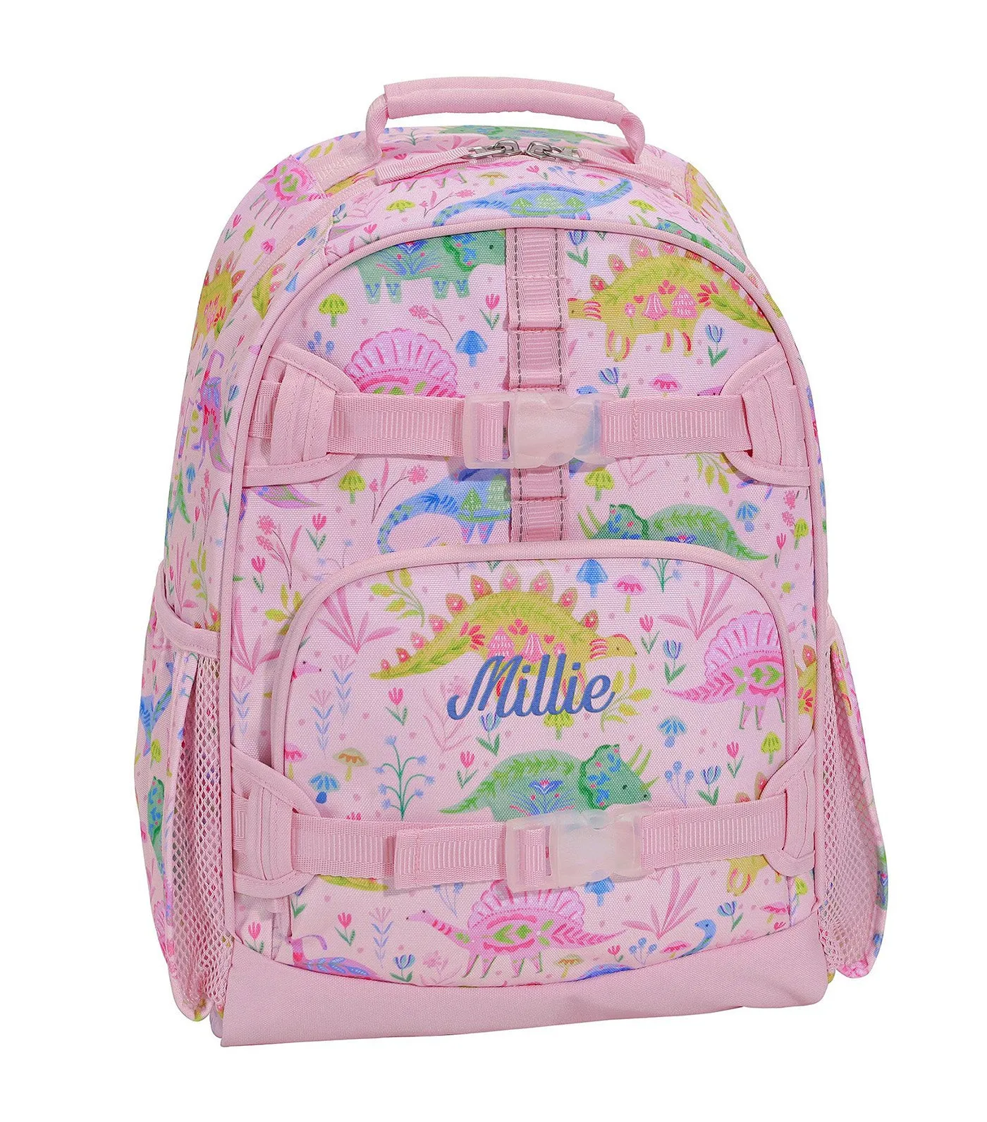 Mackenzie Heritage Pink Dinos Large Backpacks