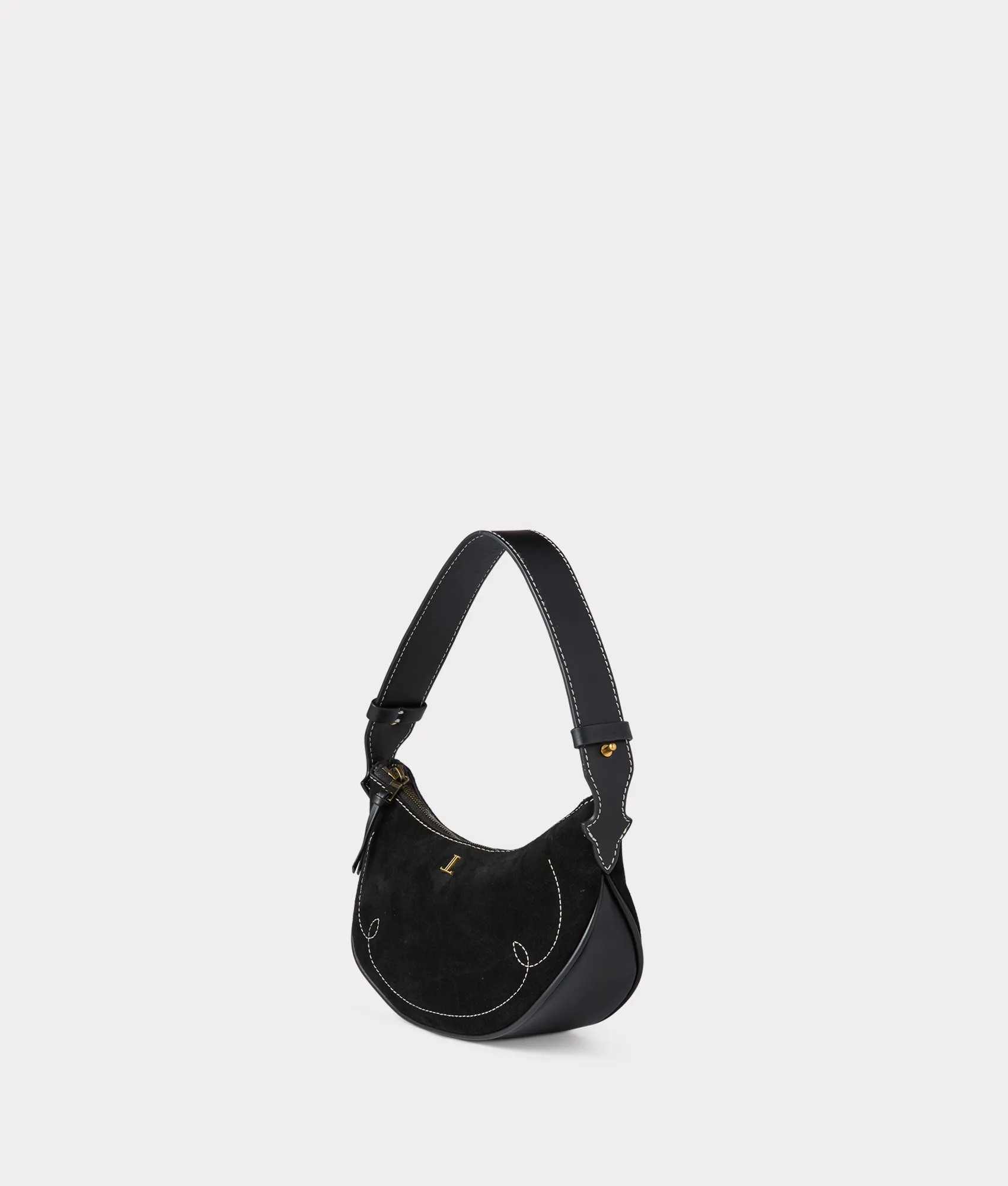 Mini Heidi Hobo Bag :: Black