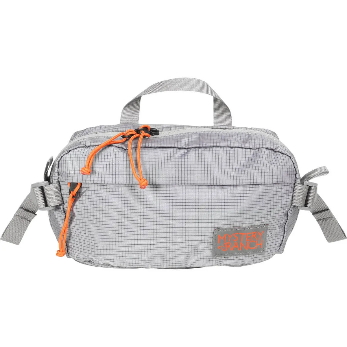 Mystery Ranch Full Moon Belt Bag, Grey/Orange