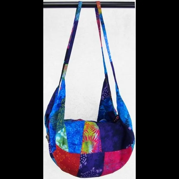 Patchwork Expandable Beach Bag