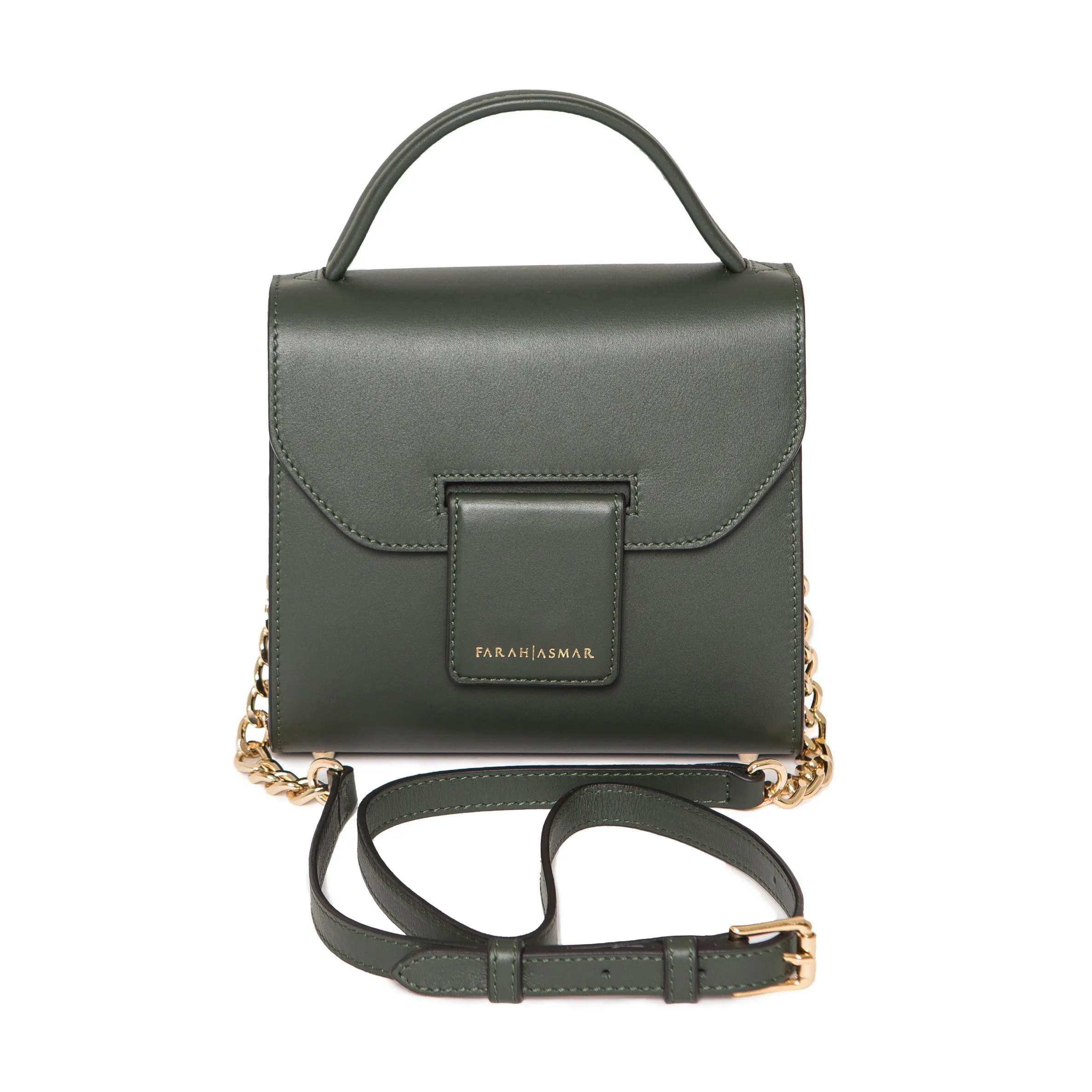 Petrolium Green Mini Steffany Tote