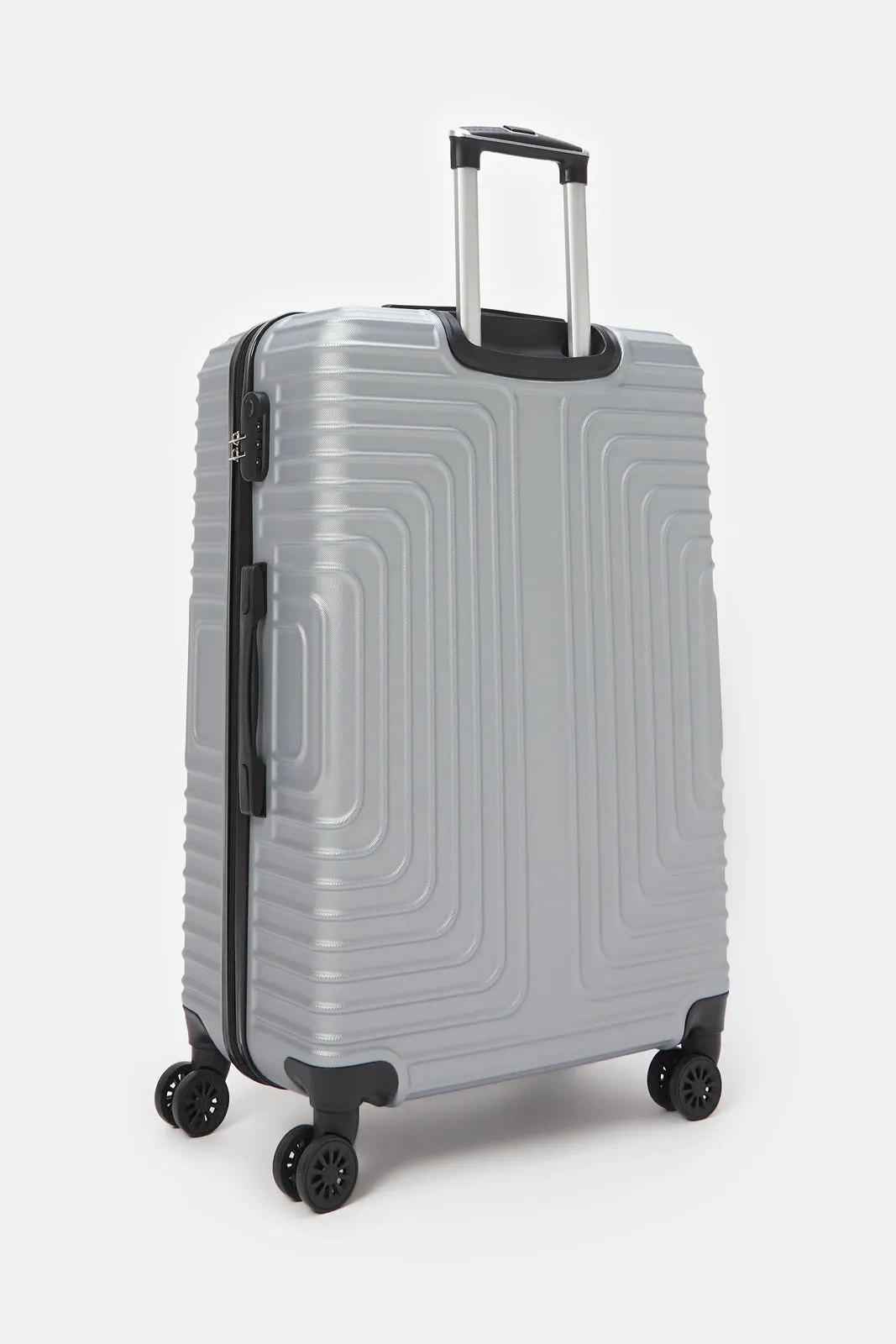 Silver Abs Trolley Luggage (28Inch)