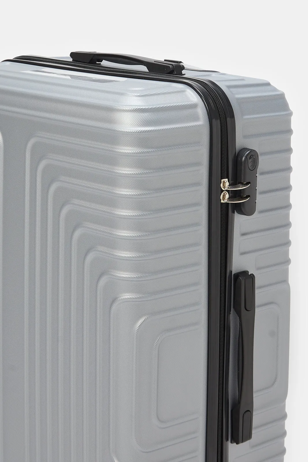 Silver Abs Trolley Luggage (28Inch)