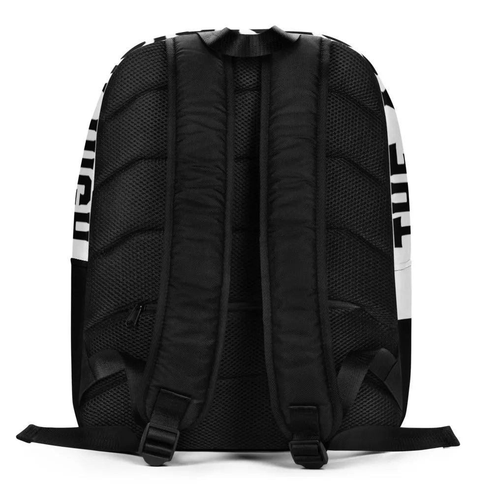 Streetwear Minimalist Text Backpack Ascension High Fashion Logos