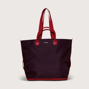 The Expandable Tote - Merlot