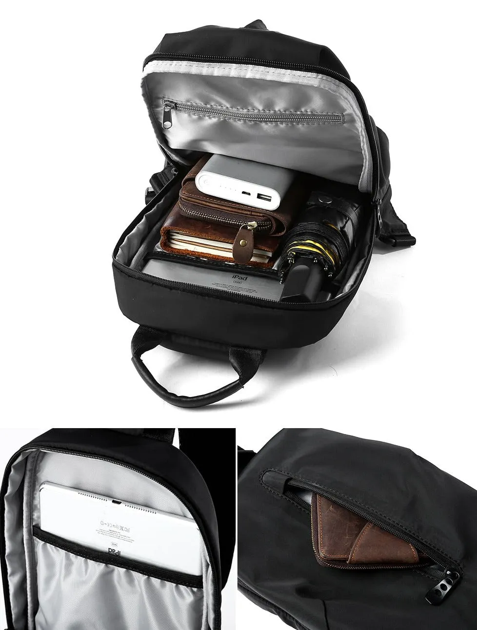 Water Resistant Sling Bag